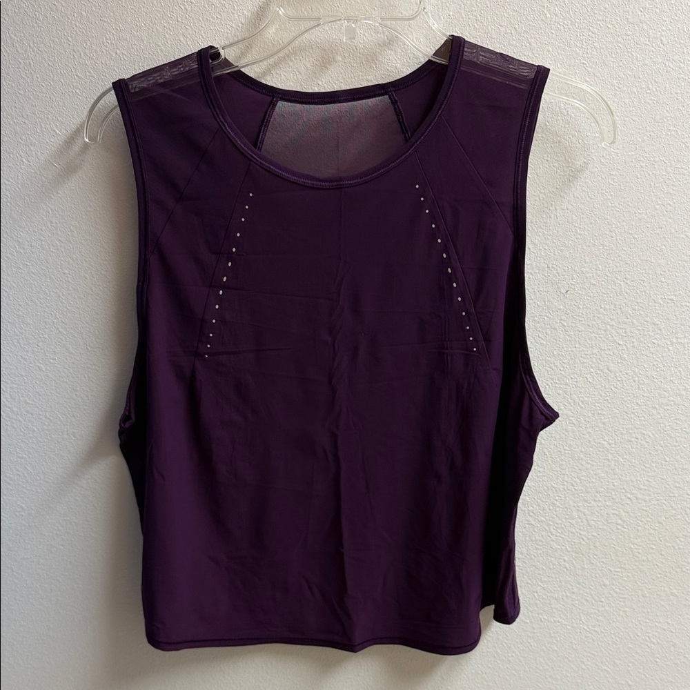 Lululemon Athletica Deep Purple Tank Top